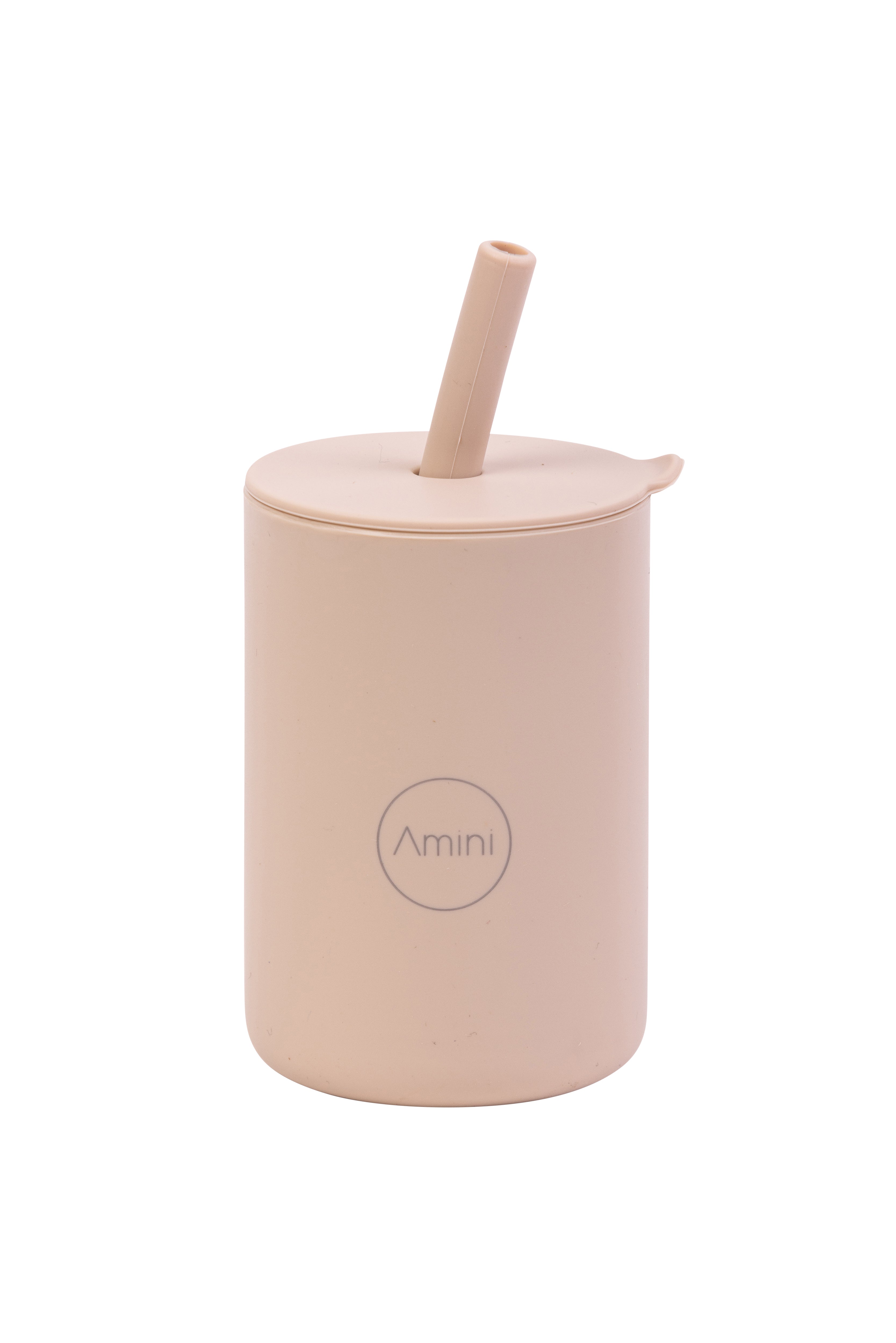 Amini kids Silicone Cup with Straw