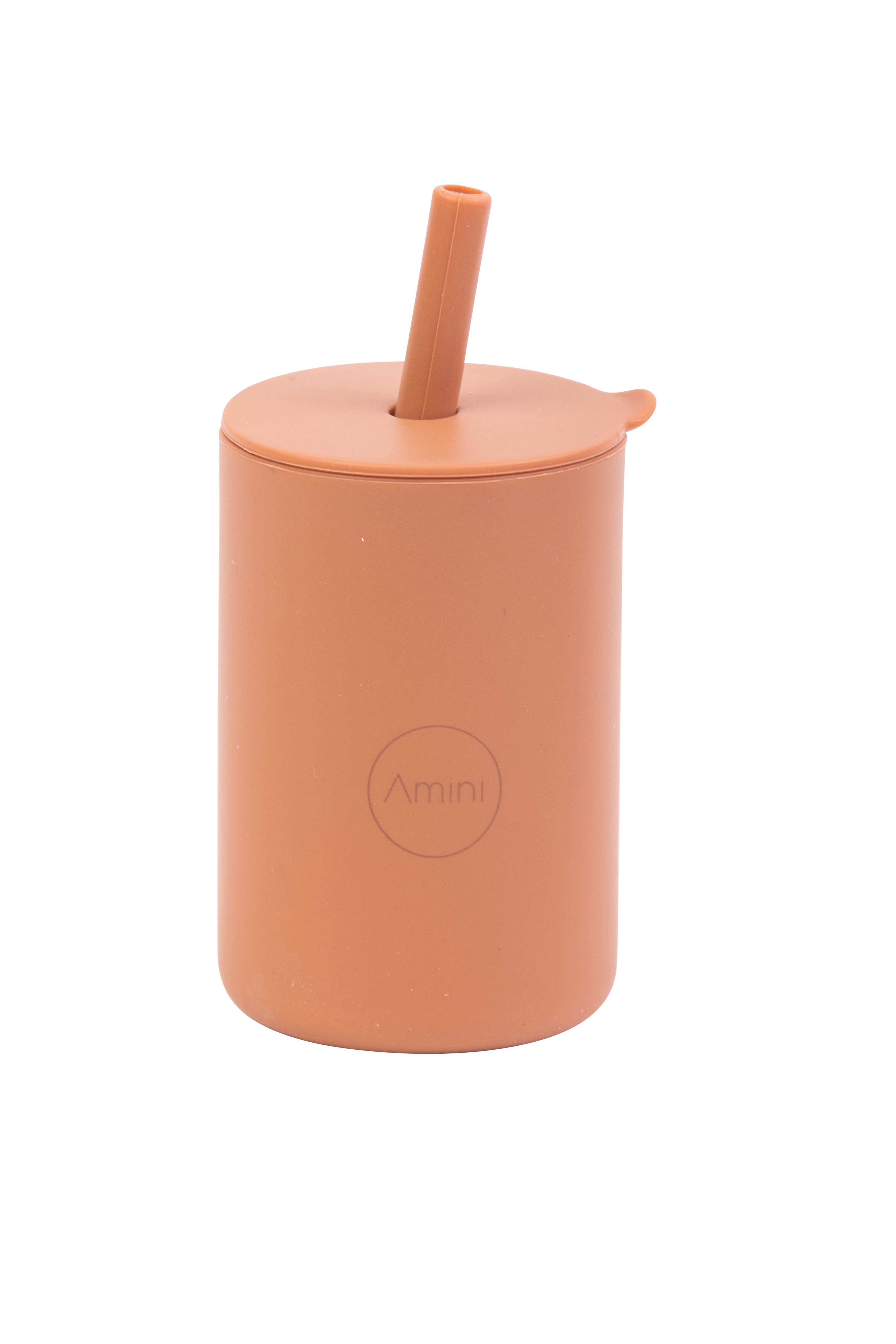 Amini kids Silicone Cup with Straw